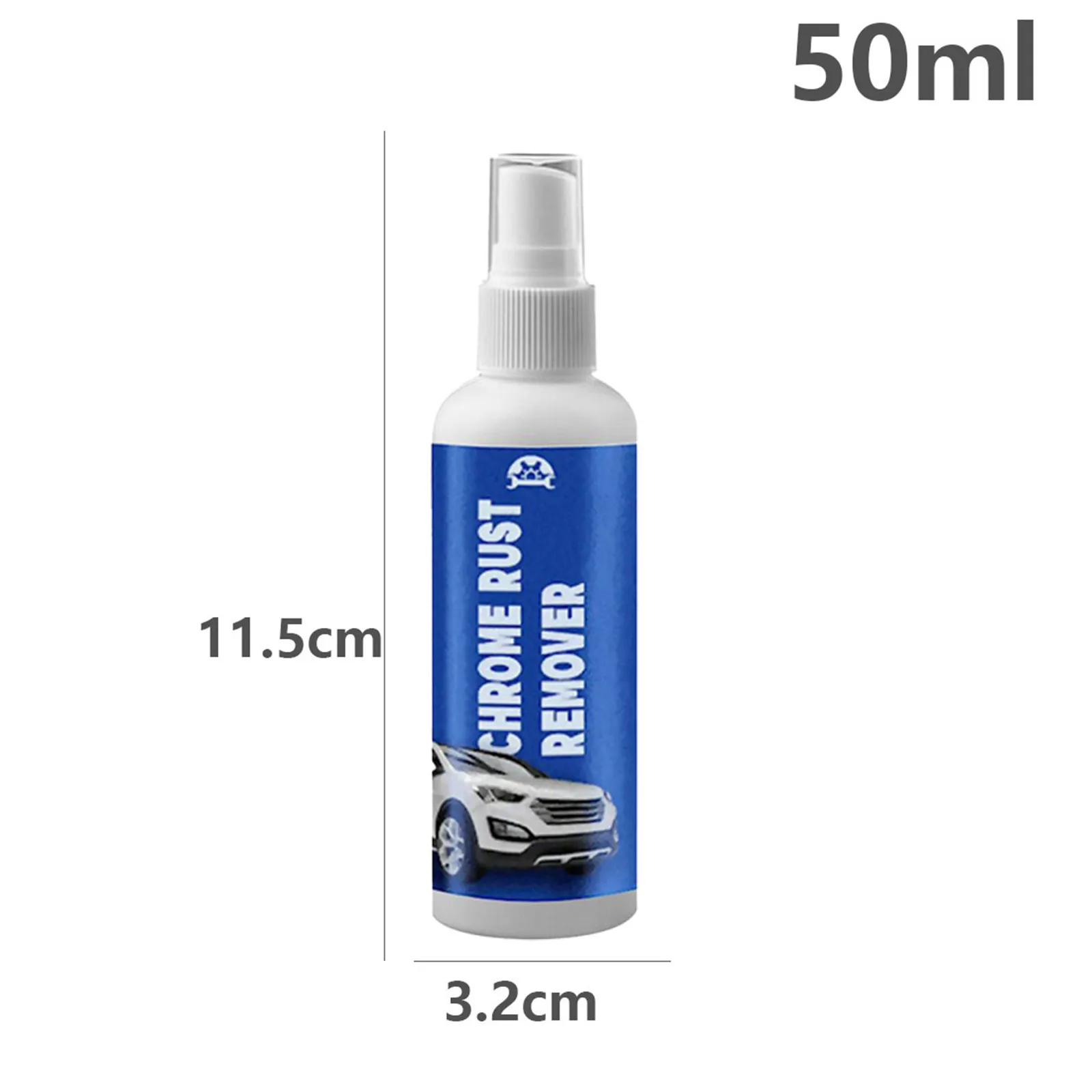 

50ml Universal Rust Remover Multifunctional Wheel Hub Rust Inhibitor Cleaner Rust Stain+Polishing Car Coating Agent