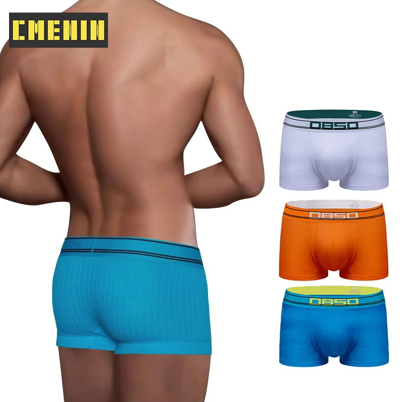 

CMENIN New Cotton Gay Sexy Men Underwear Man Boxer Underpants Breathable Cueca Men's Panties Bxoers Shorts Male BS3134