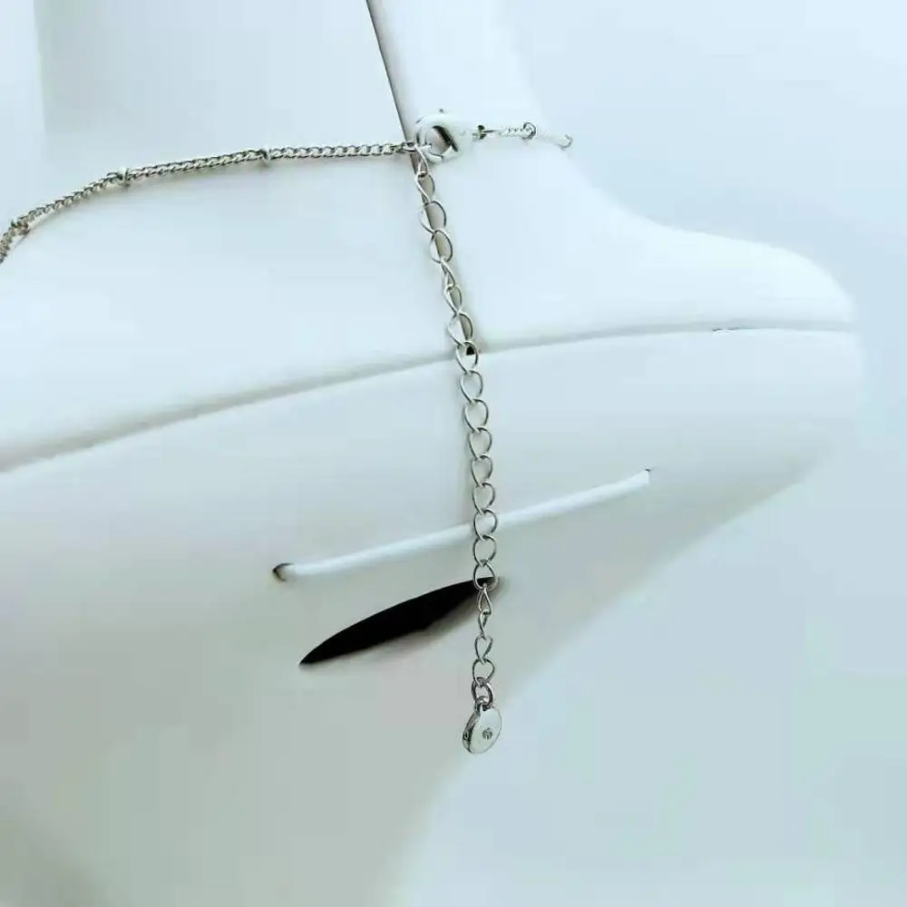 RHODIUM NECKLACES FASHION JEWELRY WEDDING PARTY GIFTS FEMALE ACCESSORIES GOOD QUALITY | Necklace