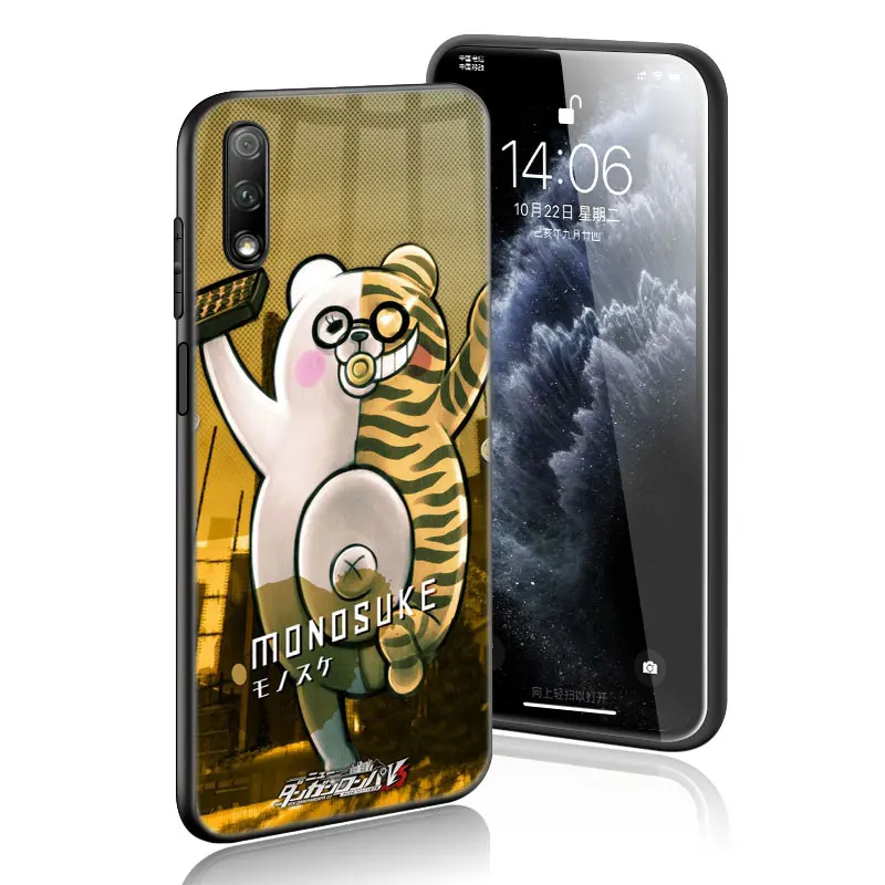 Чехол Danganronpa для Huawei Honor 10X Lite 7A 7S 8A 8C 8S 8X 9A 9C 9X 10i 20i 30i 20E 20S Pro 8 10 черный чехол |