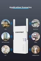 wlan repeater 5 8ghz wireless wi fi booster wifi extender 2100mbps long range wi fi router repeater wifi versterker for home
