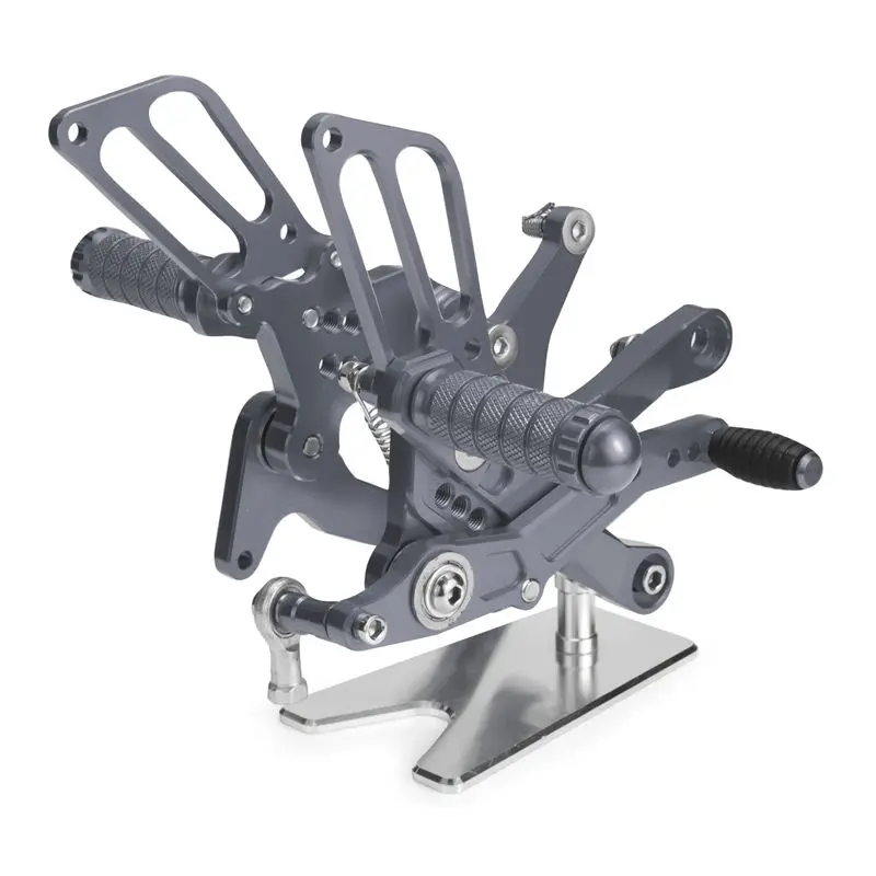 Мотоцикл Rearset для Kawasaki Ninja 400 250 с ЧПУ Регулируемые задние комплекты сдвиг Подножки подножки педали Ninja400 Ninja250
