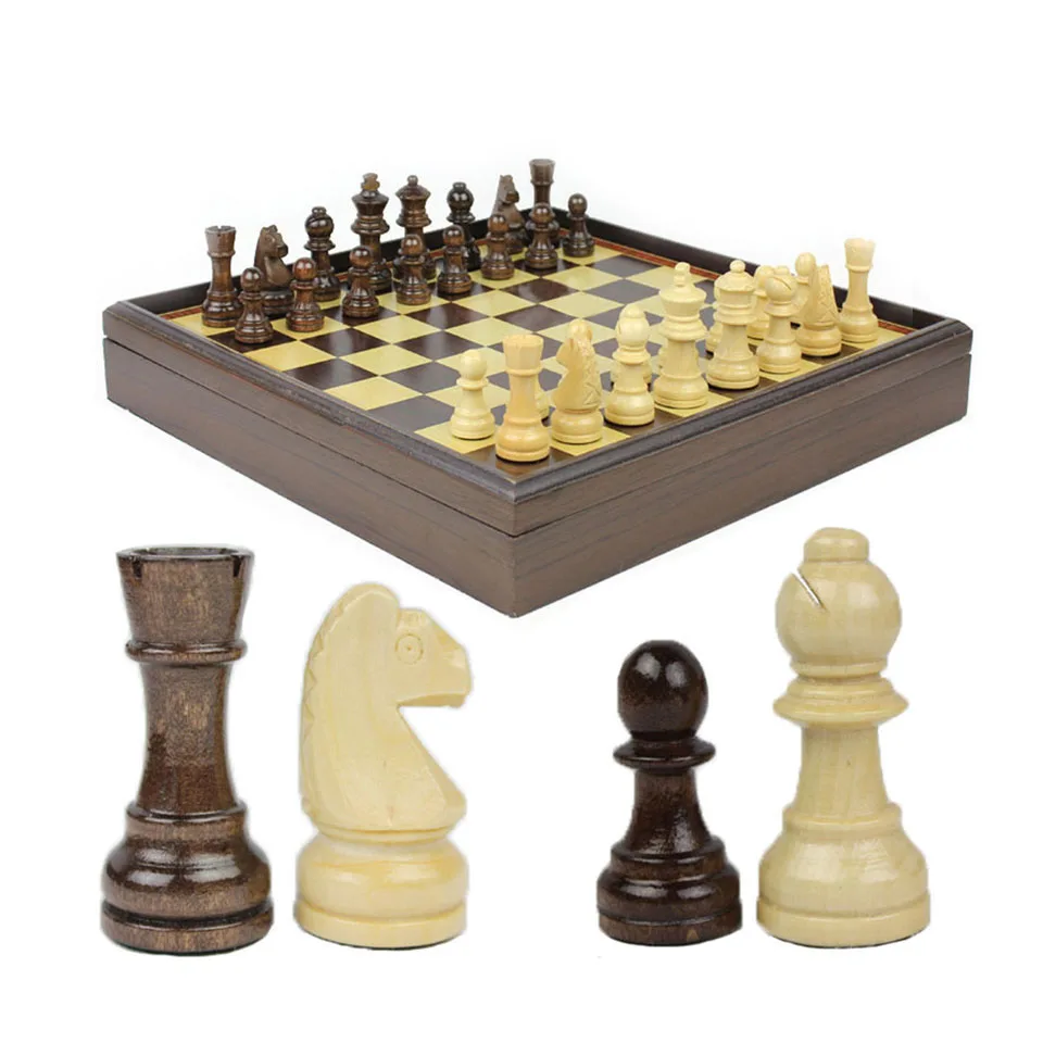 BSTFAMLY деревянная шахматная игра по международным шахматам 31*31*5 3 см коробка доска