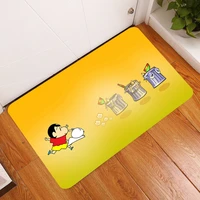 cartoon crayon shinchan print home doormat insole kitchen carpet indoor welcome bathroom anti slip floor mats 80cm