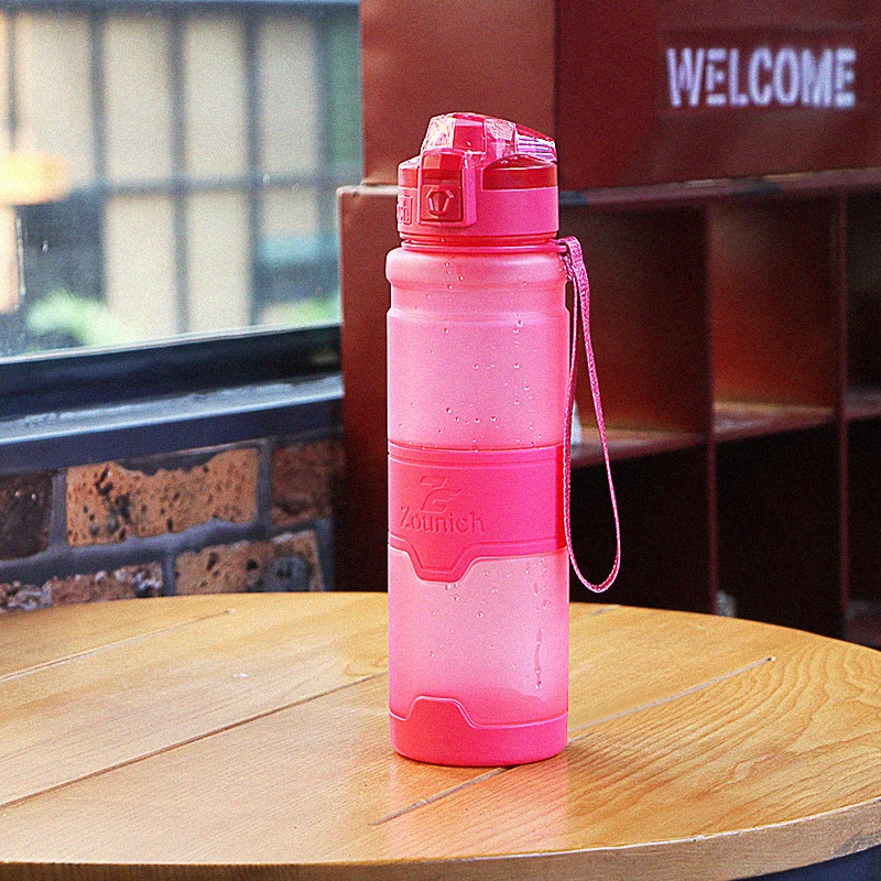 Розовая Спортивная бутылка для воды лучший многоразовый шейкер протеина не