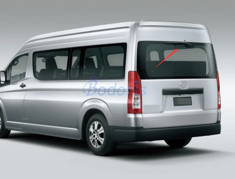 Заднее окно дождевик защитная накладка панель хромированная Автомобильная