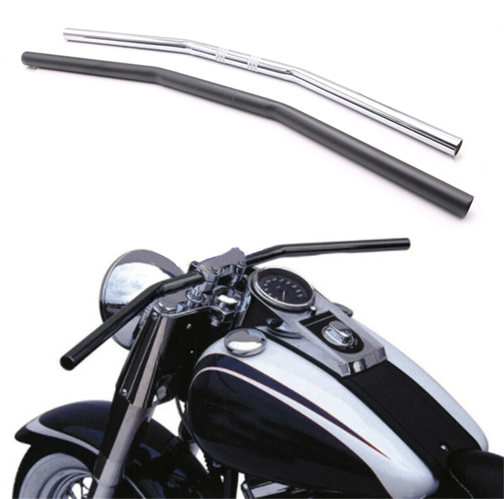 Руль мотоцикла 25 мм 1 ''для XL883 XL1200 XL48 винтажный мотоциклетный Чоппер Bobber Cruiser