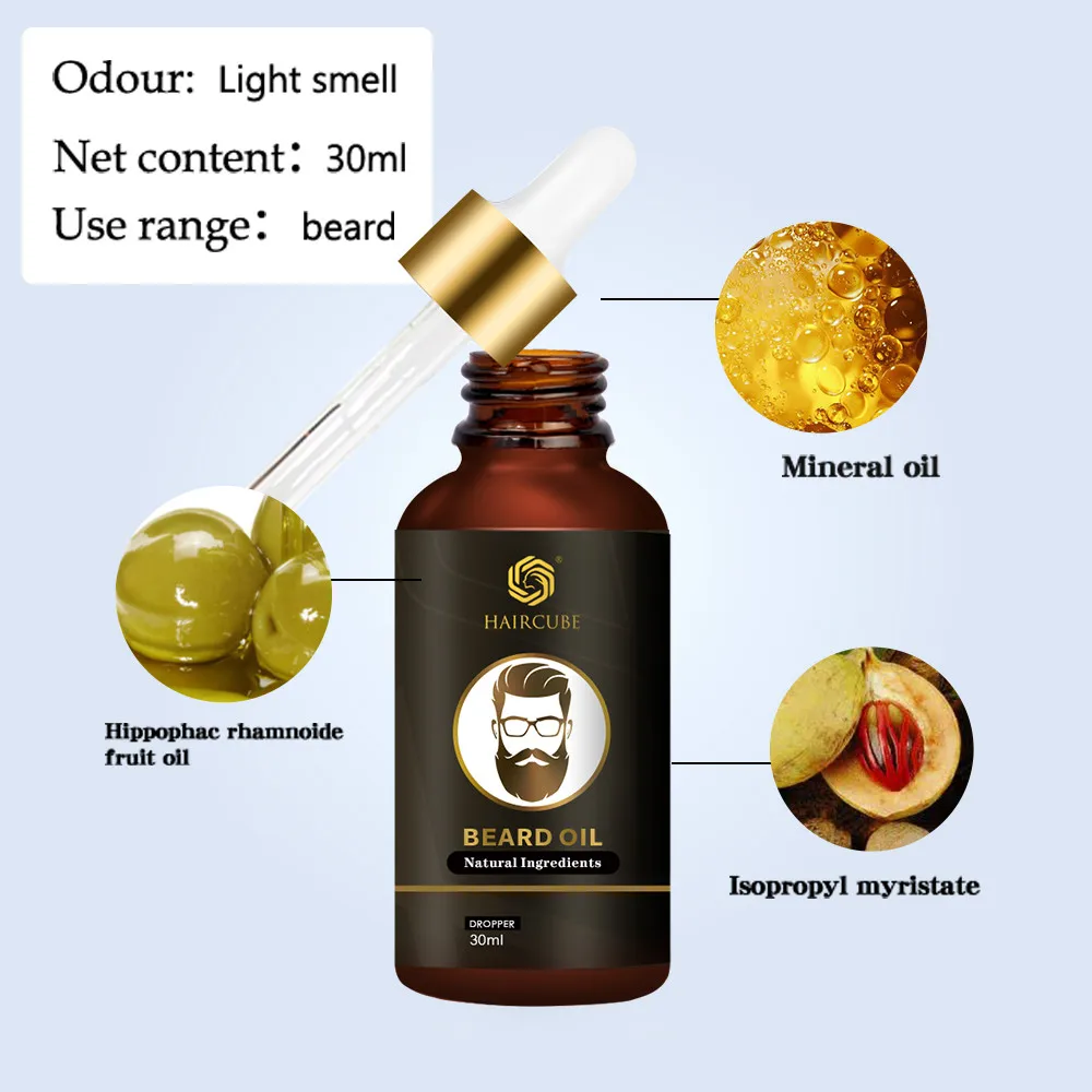 Масло для роста бороды органический Усилитель чистый натуральный мужчин питание