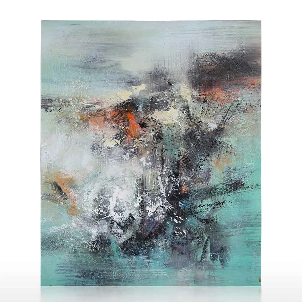 

Waves Oil Painting canvas painting Hand Painted Abstract Artwork wall art pictures for Living Room Home Office Decor