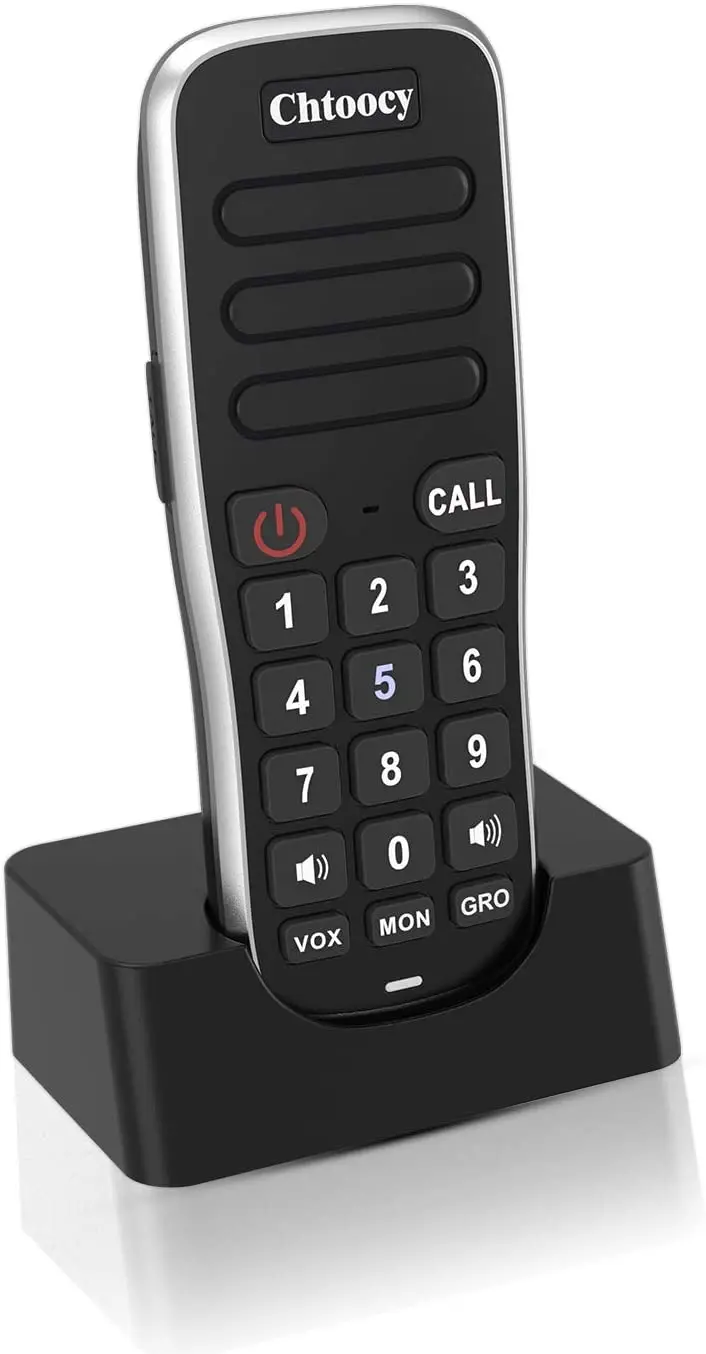 

Беспроводная домофонная система Wuloo Headheld FM для дома, бизнеса, офиса, диапазон 5280 футов, 10-канальный вызов, все помесы к комнату, связь