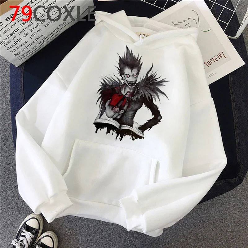 

Женские толстовки с принтом «Death Note» в стиле ольччан, 2021
