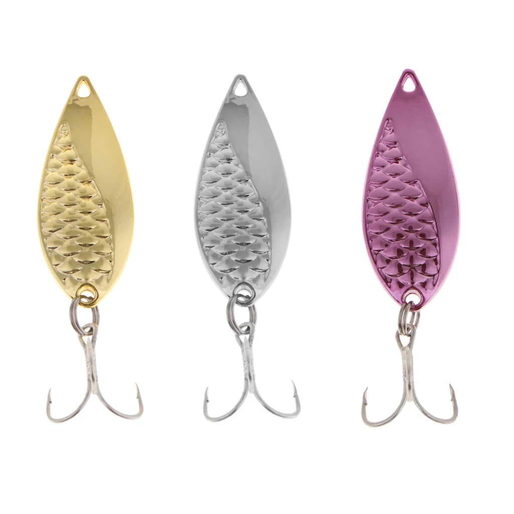 Рыболовные приманки с тройными крючками VMC Литые металлические для