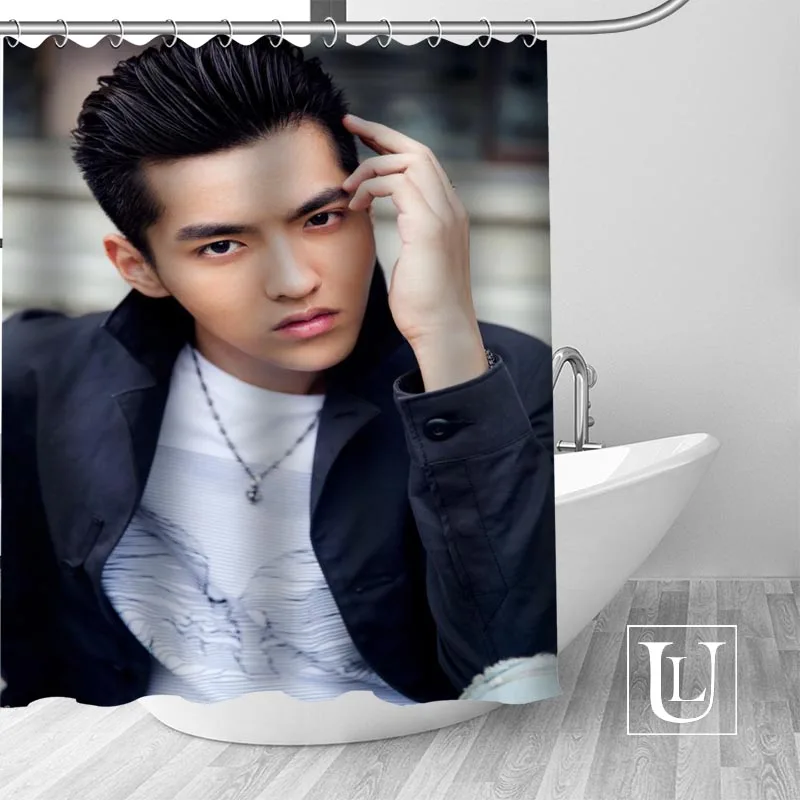 Новая пользовательская занавеска для душа KRIS WU лидер продаж классические