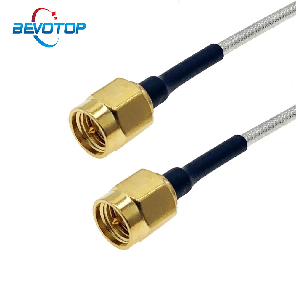 

SMA Male To SMA Male RF Coaxial Cable Semi-Rigid RG405 Cable High Frequency Test Cable 086 50ohm