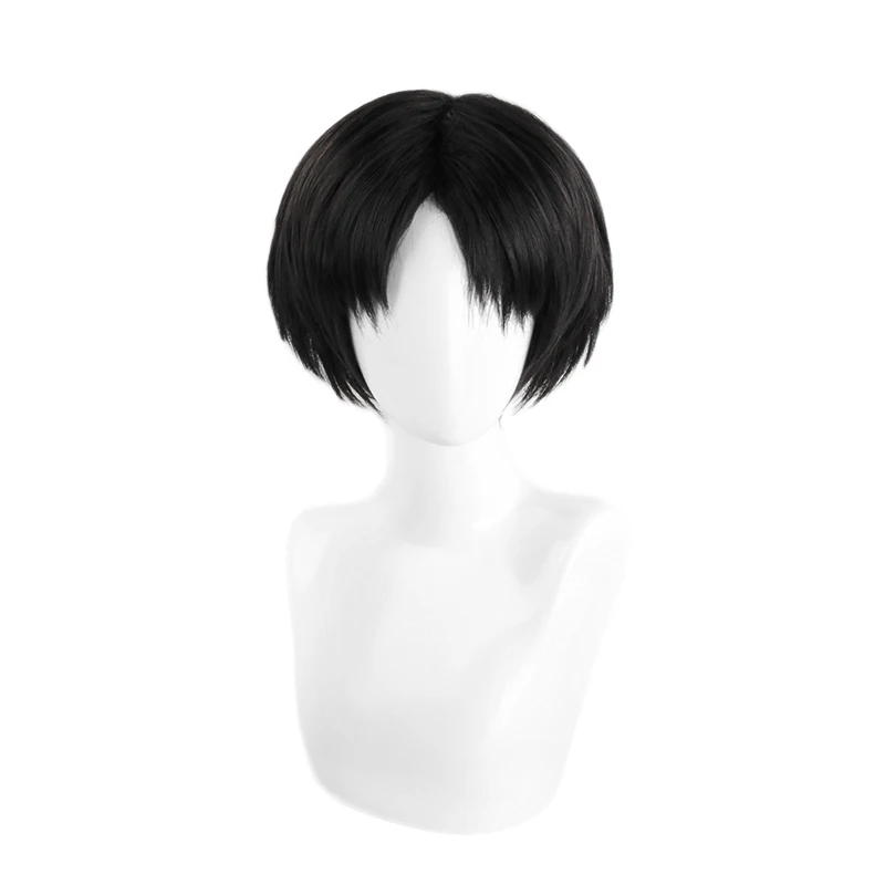 Костюм для косплея из футболки с коротким париком и черной юбки | Тематическая