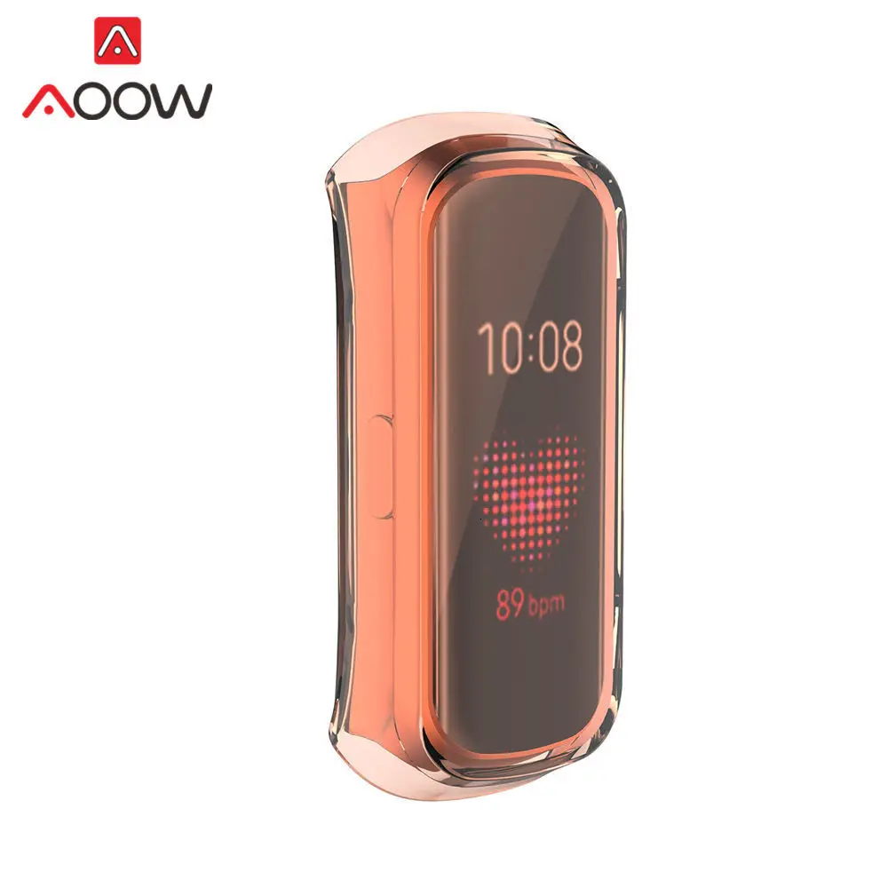Мягкий ТПУ прозрачный защитный чехол для samsung Galaxy Fit-e R375 защитный чехол умных часов крышка оболочки ремешок аксессуары