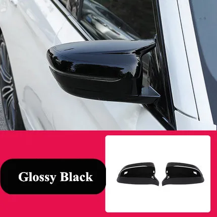 2017-2019 1 пара сменная углеродная зеркальная Крышка для Bmw 5 серии G30 G31 7 G11 G12 ABS крышка