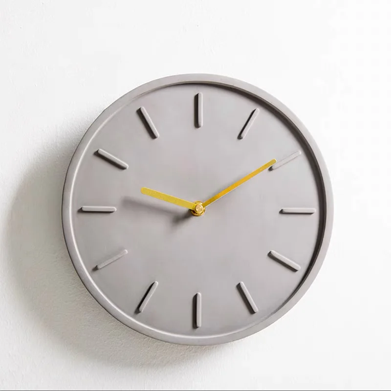 Бетонные часы силиконовая форма для цемента Декор ремесла сделай сам пластырь