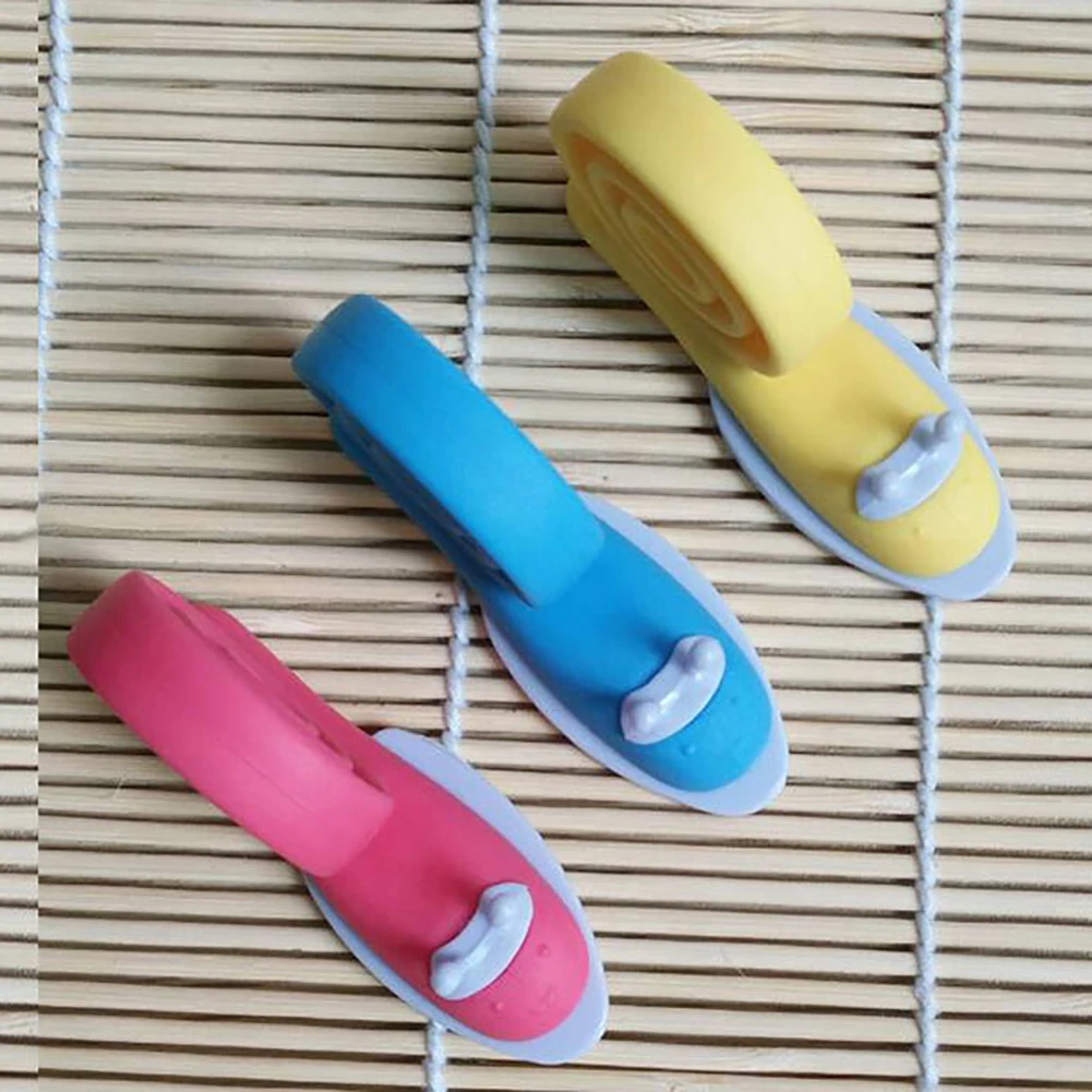 

3Pcs Multicolor Snail Shape Anti-folder Proof Pinch Baby Safety Door Stopper Lock .Easily attach above the door baby safety good