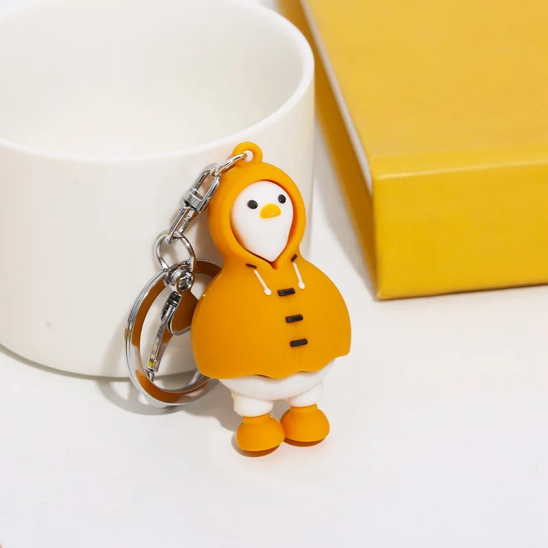 

Hot Cute Lovely Simulated Animal Resin Little Yellow Duck Pendant Charms Cartoon Jewelry Findings DIY Earrings Keychains 2020