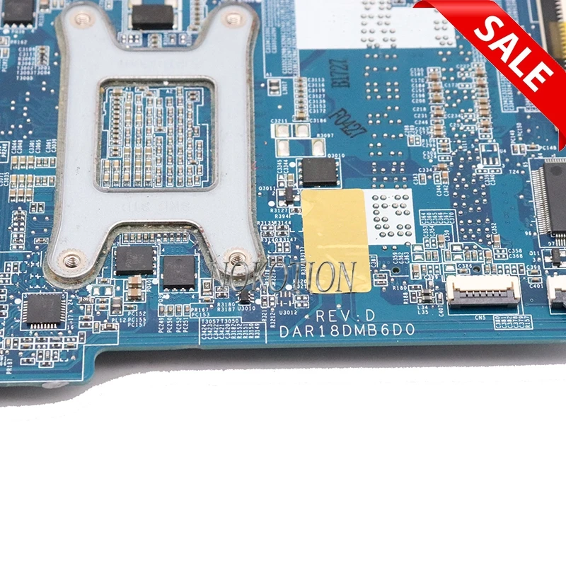 NOKOTION 655985 001 материнская плата для ноутбука HP Pavilion G4 G6 G7 HM55 DDR3 + Core i3 370M GT520M DAR18DMB6D1 REV D