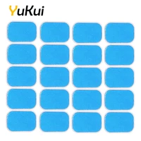 102030pcs gel pads for ems abdominal abs trainer weight loss hip muscle stimulator exerciser replacement massager gel patch