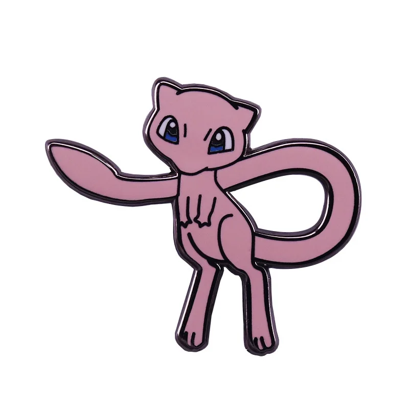 Милые эмалированные заколки для комиксов животных эльфов искусственные