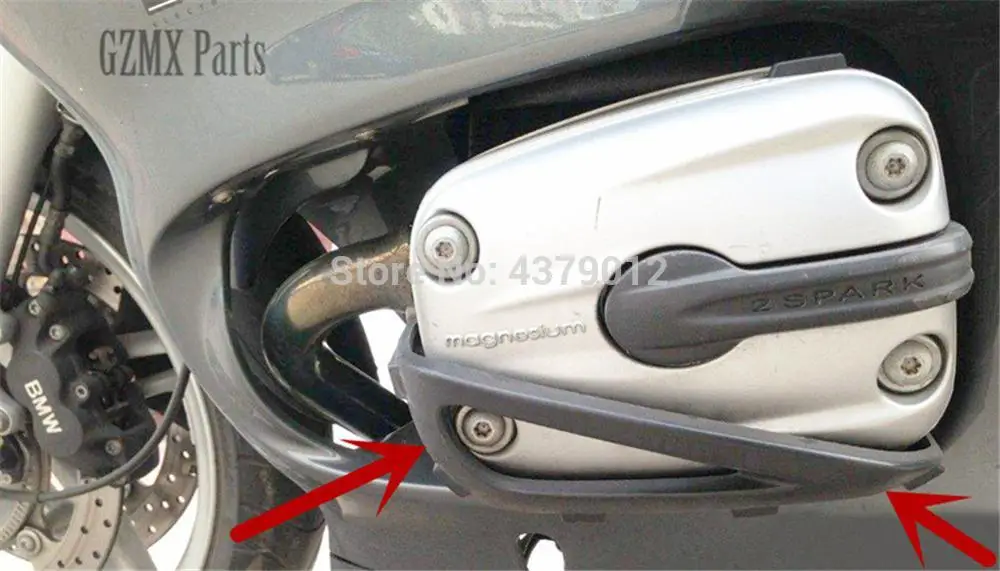 Высококачественная защита двигателя с двойным зажиганием боковая крышка бампер