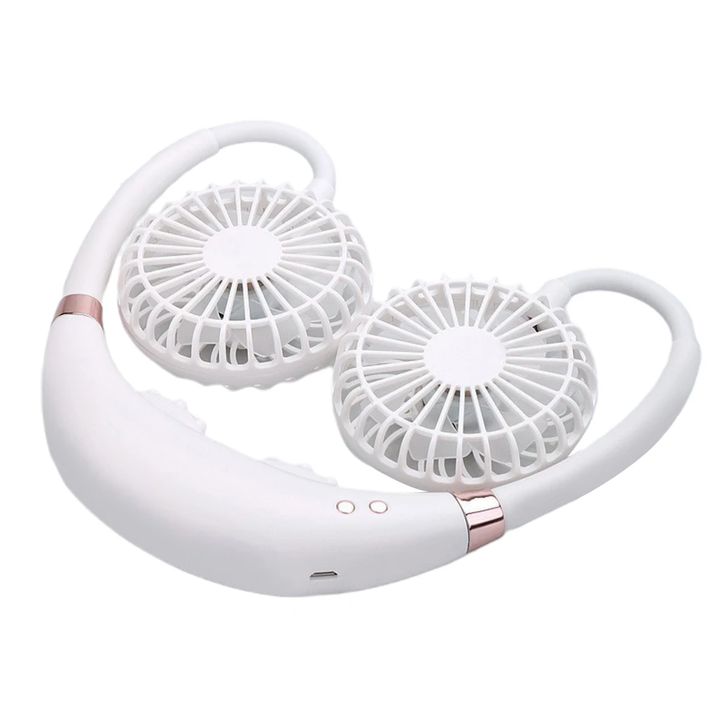 

Hanging Neck Fan Rechargeable Neckband Fan Wearable Hand Free Portable
