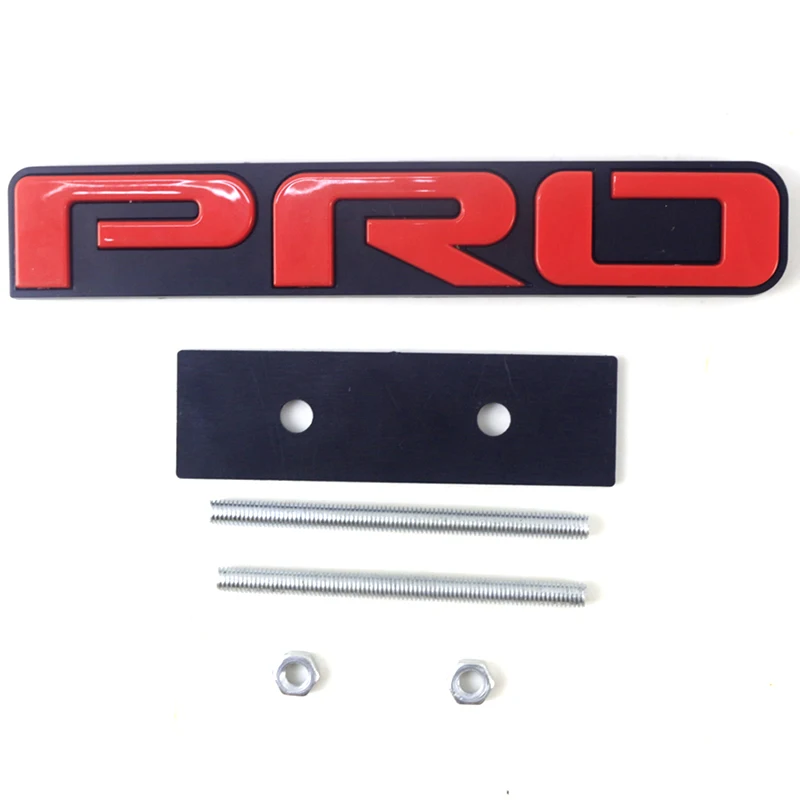 Colored Letters Emblems for Toyota TACOMA 4RUNNER Offroad TRD PRO Car Styling Front Grille Badge Grill Logo | Автомобили и