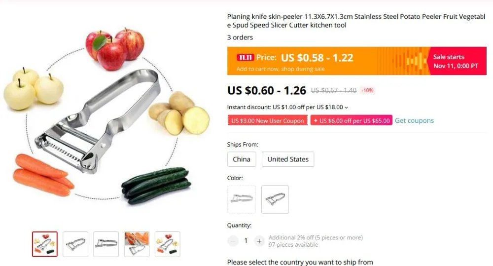 Кухонный нож для яблока, зеленый, красный, пластиковый прочный нож для фруктов, удобная ручка, Овощечистка для дома, многофункциональный инструмент F127