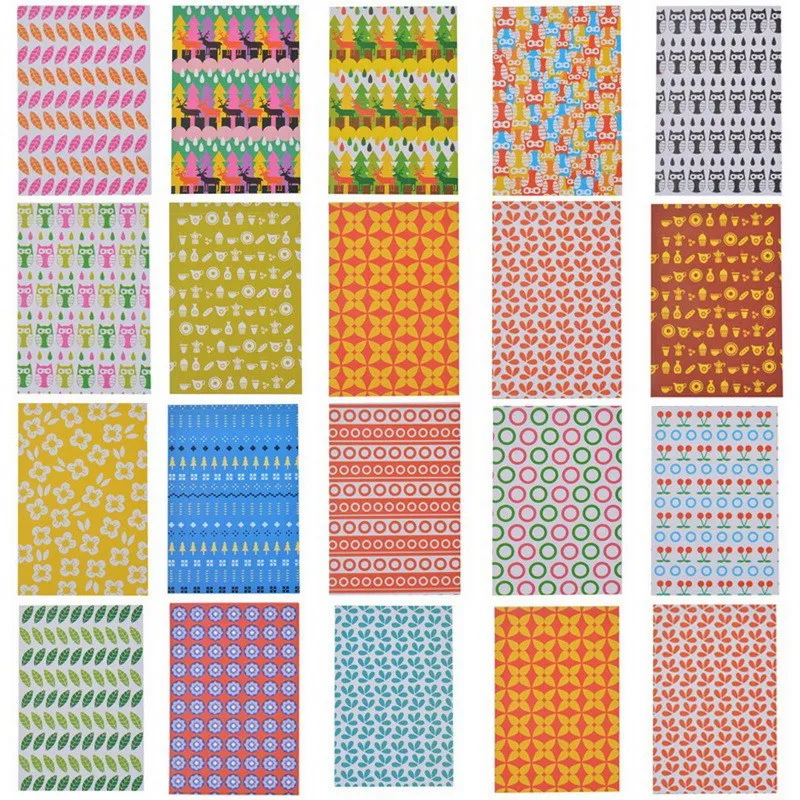 DIY 20 шт./компл. новые милые пленки фото дневники наклейки для FujiFilm Instax Mini