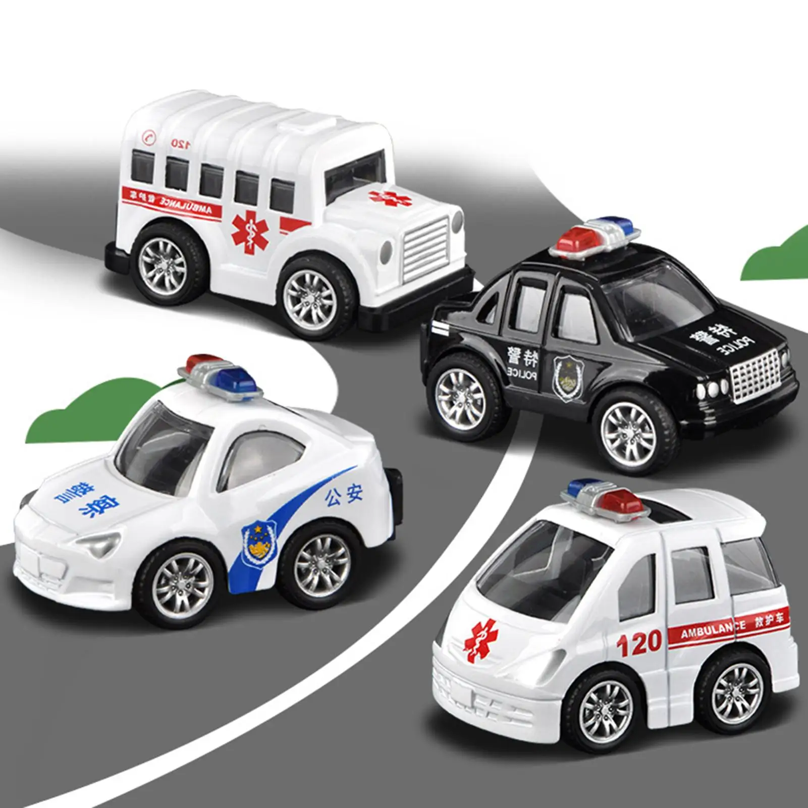 Модель автомобиля 1 шт. игрушечная Мобильная машина полицейский грузовик модель
