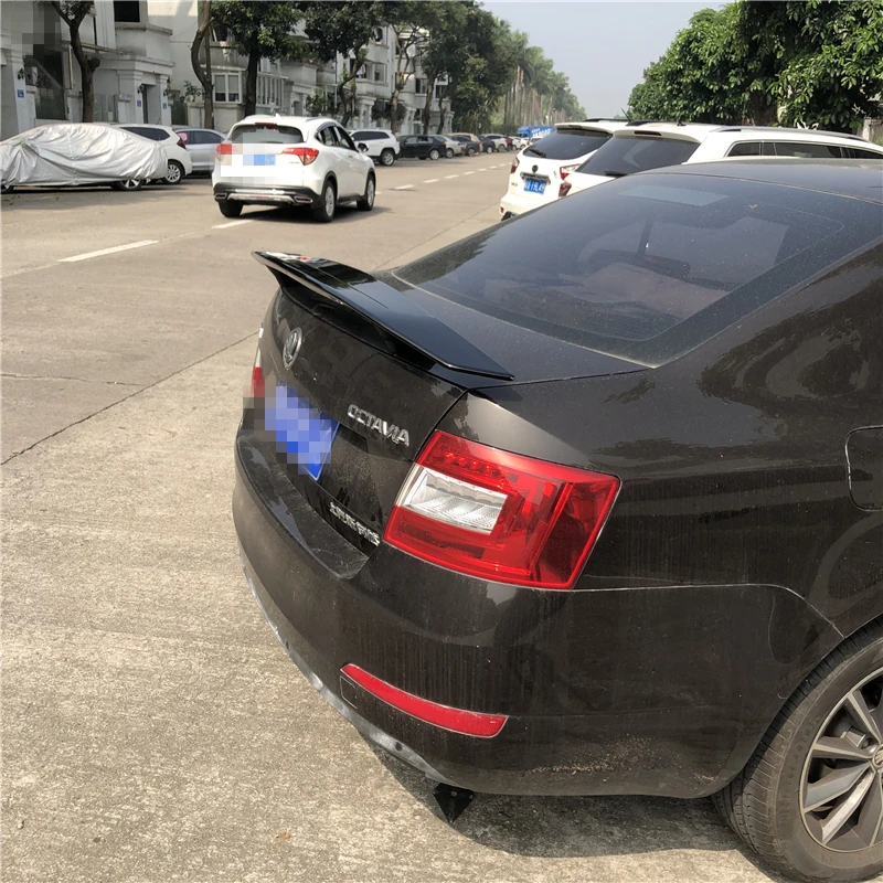 Спойлер для Octavia 2015-2019 Skoda TF высококачественный спойлер из АБС-пластика основной