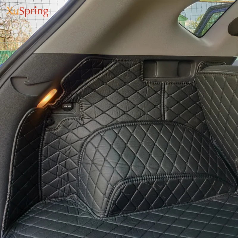 Для Hyundai Tucson 2017 2018 2019 2020 3TH задний багажник автомобиля коврик прочный ботинок