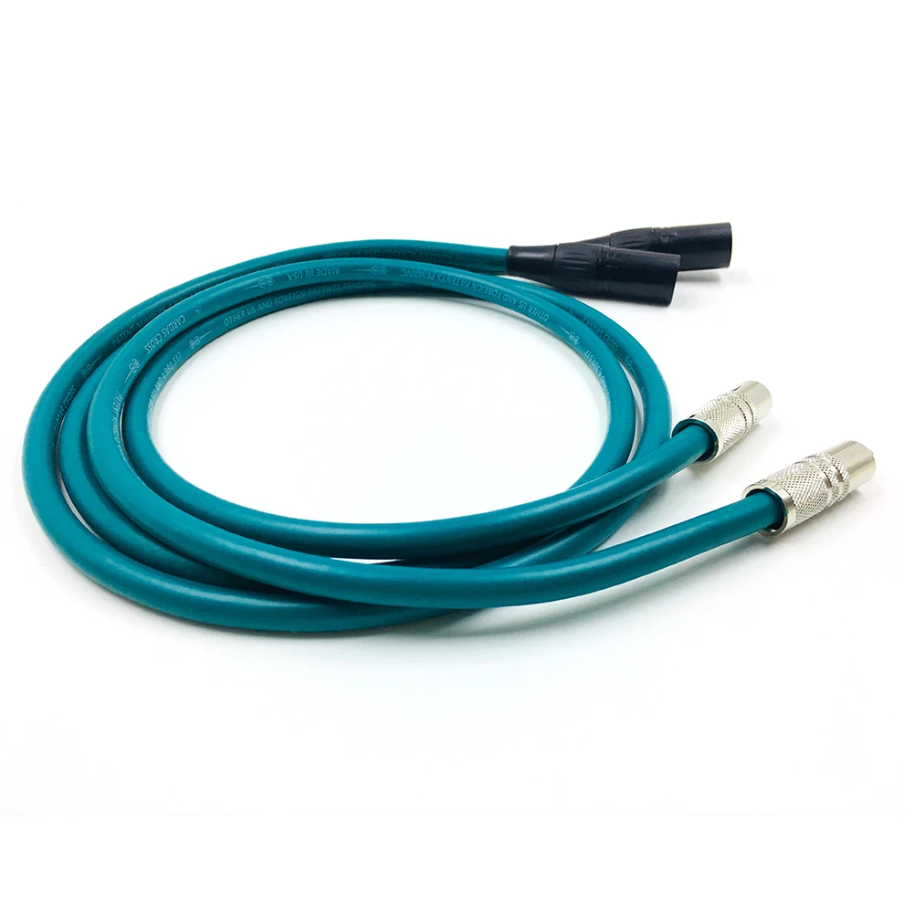 Высококачественный аудиокабель 2RCA к 2XLR 3-контактный для динамика усилителя