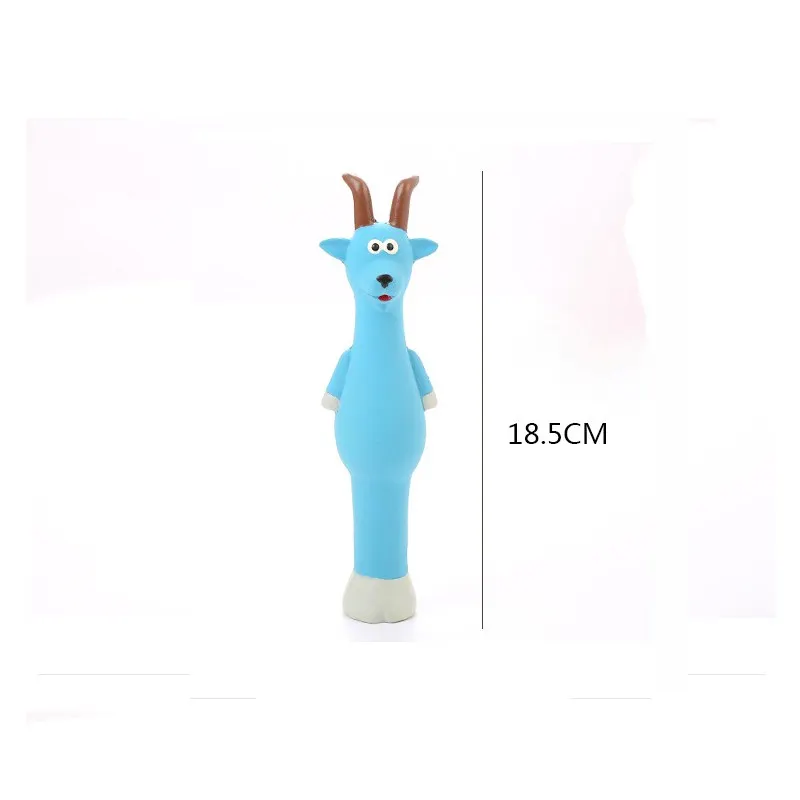

Dog Vocal Latex Toy Stand-Up Sheep Cartoon Character Dog Toy Dog Training Tools Eliminate For Cleaning Teeth Dropship