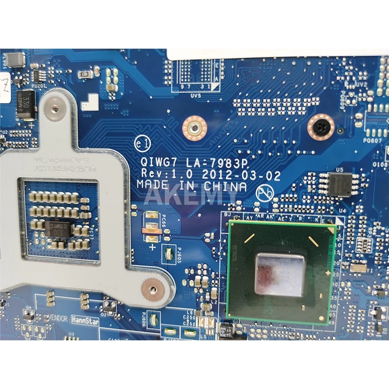 

Free shipping New New QIWG7 LA-7983P motherboard For Lenovo G780 Laptop motherboard PGA989 DDR3 100% tested