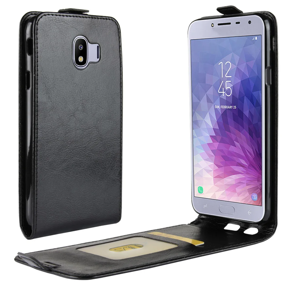 Чехол для телефона Samsung Galaxy J4 европейская версия флип чехол из искусственной кожи