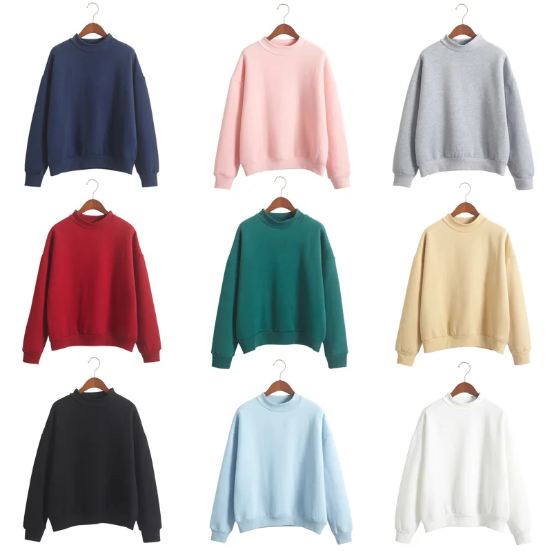 IEMUH Women Sweater Autumn Tops Fashion Casual Loose Pullovers O-Neck Women's Sexy 9 Colors Ladies 2019 | Женская одежда