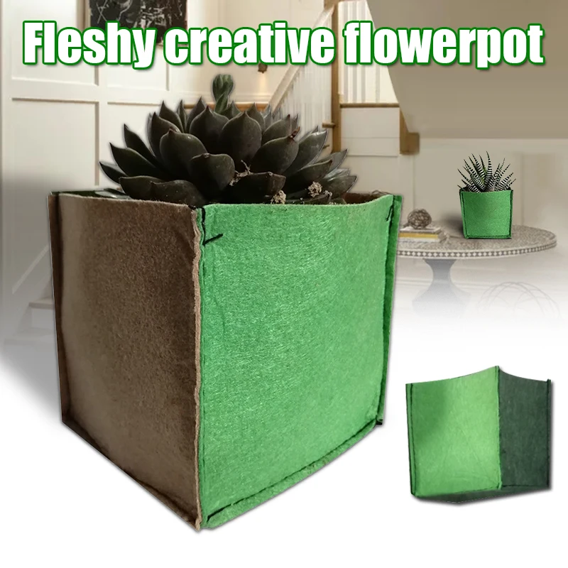 

5 шт., фетровый цветочный горшок для растений