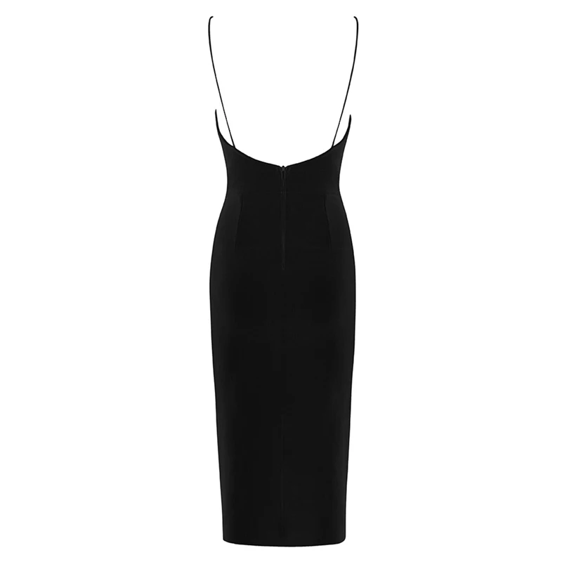 Женское цельное платье-миди Beateen вечерние платья с v-образным вырезом на тонких