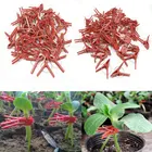 Зажим пластиковый для прививки, подставка для садовых растений, овощей, цветов, помидор, стеблей, 50 шт.компл.