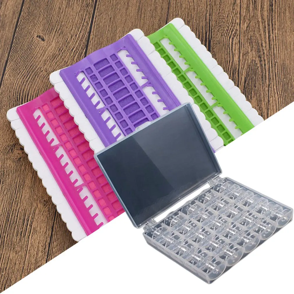 Бытовой Челнок для швейной машины коробка с сердечниками пластиковый цвет