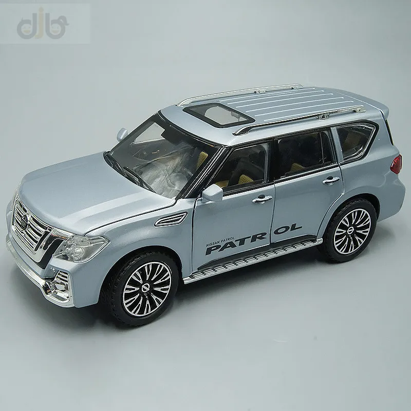 

1:24 Diecast Car Model Toy Nissan Patrol Pull Back With Sound & Light