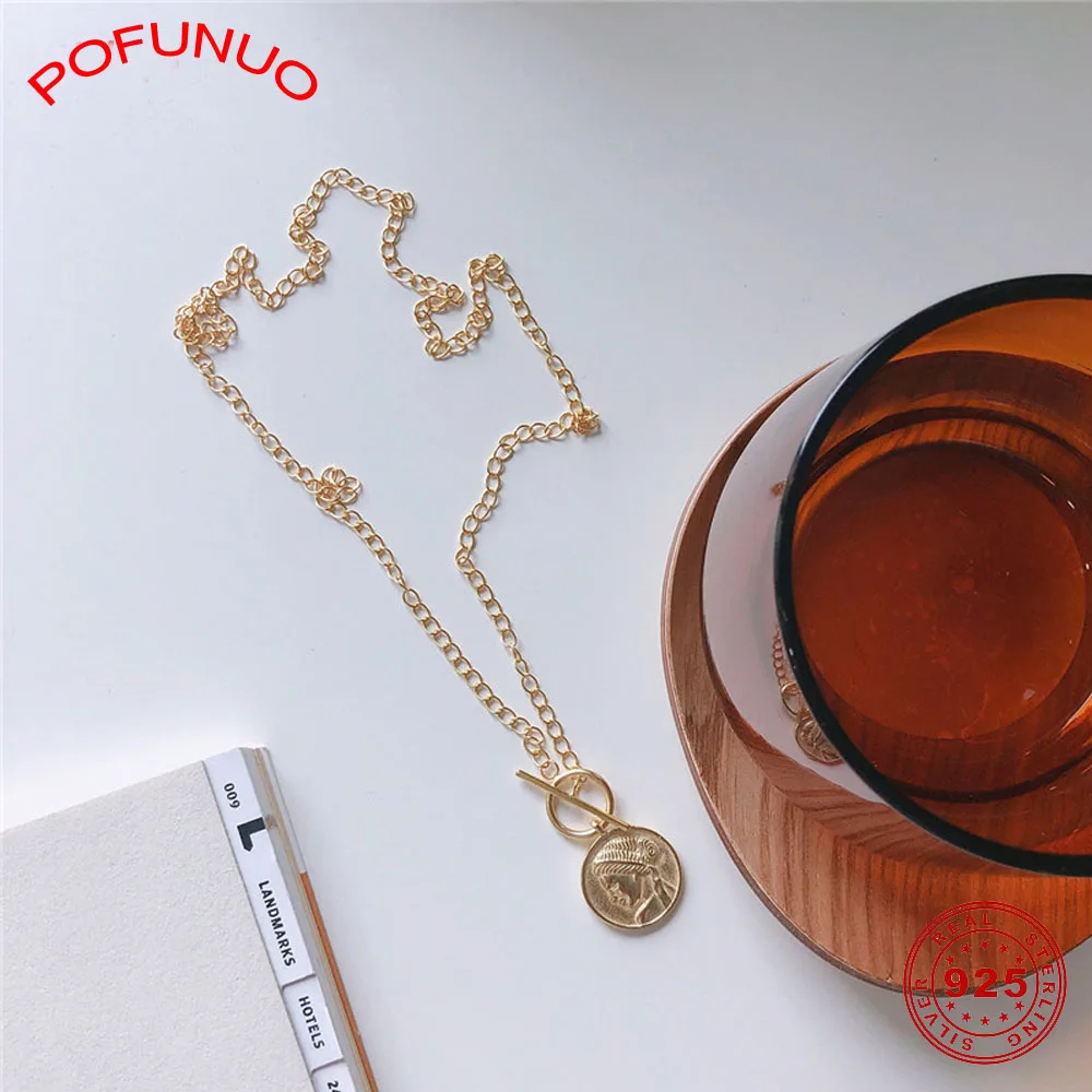 POFUNUO европейские Роскошные ювелирные изделия из стерлингового серебра 925 пробы OT