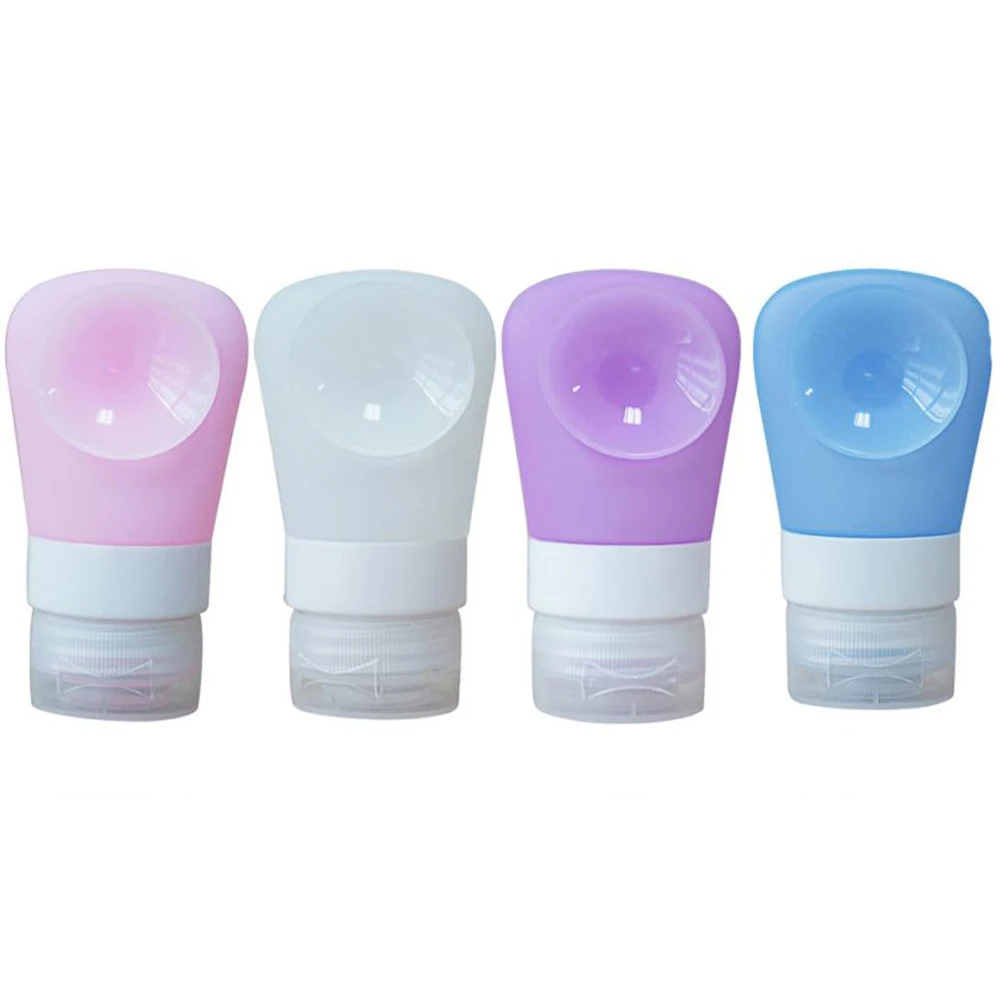 38/60/90 мл дорожная упаковка силиконовые Пресс бутылки многоразового бутылка