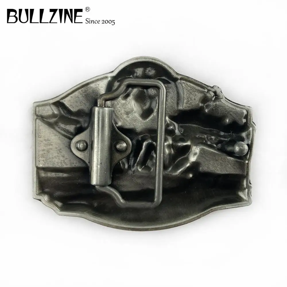 Bullzine zinc alloy US NAVY military belt buckle pewter finish FP-02223 LUXURIOUS cowboy jeans gift | Дом и сад