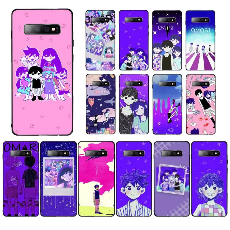 

FHNBLJ Omori Phone Case for Samsung S10 21 20 9 8 plus lite S20 UlTRA 7edge