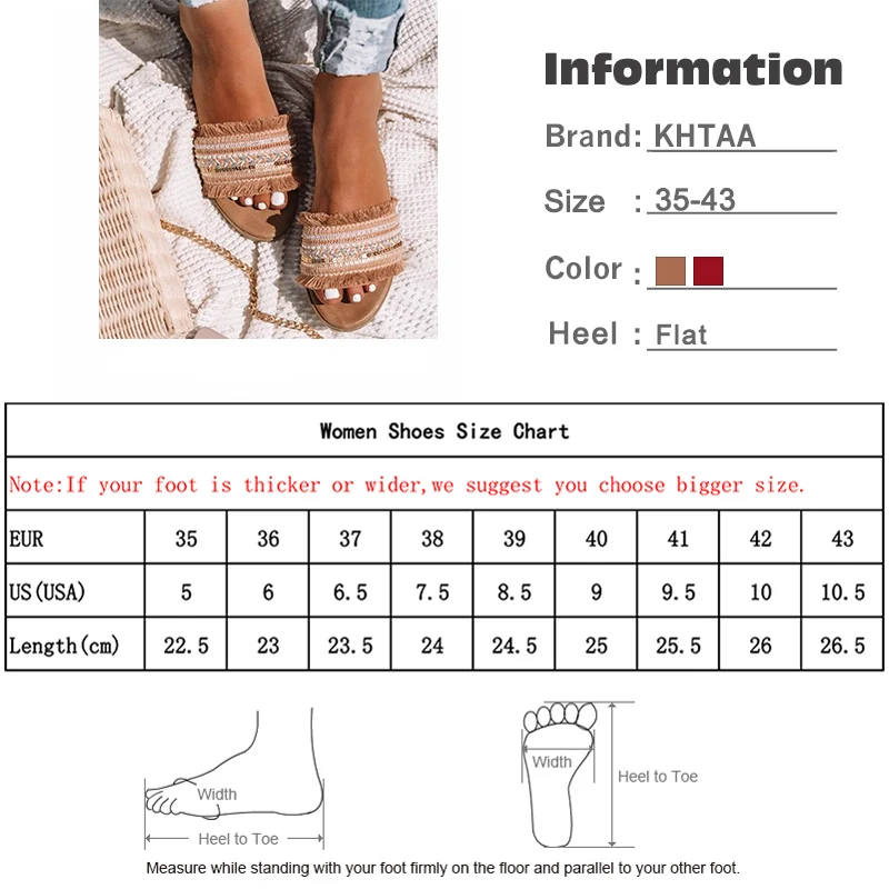 

Women Summer Slip On Hemp Flat Slippers Ladies Sewing Open Toe Indoor Slipper Woman Casual Light Female Fashion Shoes 2020 New